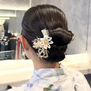 ミディアム ヘアアレンジ 浦和韓国モデル 募集中🪽Rinのヘアスタイル