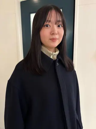 ロング YUUKI/ウルフ .ボブパーマのヘアスタイル