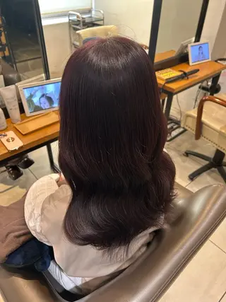 ミディアム 透明感カラー/ Ⓜ️めぐみのヘアスタイル