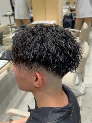 パーマ メンズ 🐲ツイスパ🐲 フェード/龍のヘアスタイル