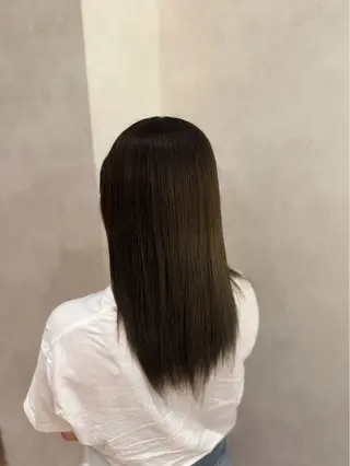 ロング 村岡 希蘭のヘアスタイル