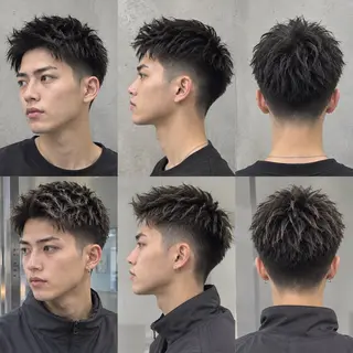 メンズ 刈り上げ、ショート 大得意✨銀座🪽そなのヘアスタイル