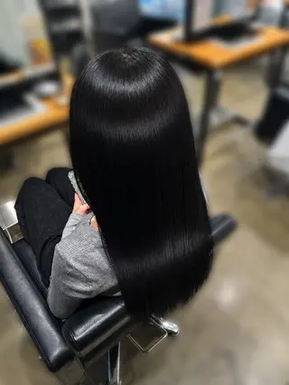 ロング カラー くろだ かなのヘアスタイル
