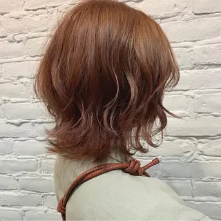 ミディアム カラー HARUKA韓国ヘア /Luana梅田のヘアスタイル