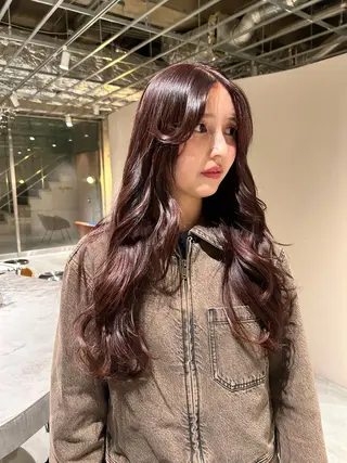 ロング カラー Dreap natsukiのヘアスタイル