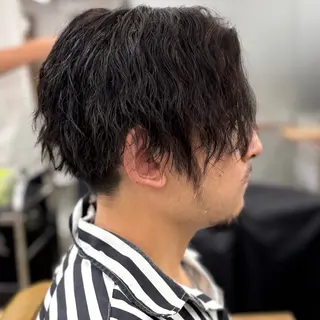 ショート シャドウ パーマ/RYOTAのヘアスタイル