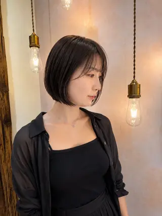 ショート カラー 新田 章太郎のヘアスタイル