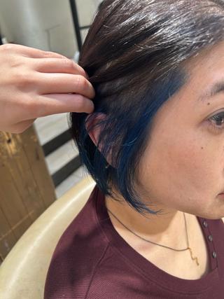 ショート カラー ゆうほ♪/レイヤー/ ブリーチのヘアスタイル