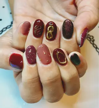 ネイル nailist cocoのネイルデザイン