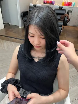 セミロング AVANCE. chisatoのヘアスタイル