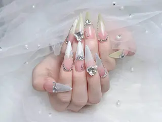 ネイル Sora nail 長さ出し専門店のネイルデザイン