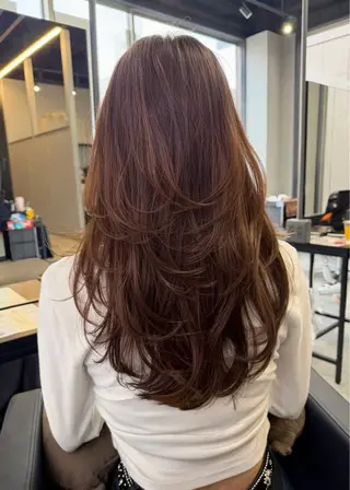 カラー ありさ/ モデル募集中🎀のヘアスタイル