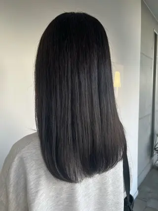 ミディアム おせ ちさとのヘアスタイル