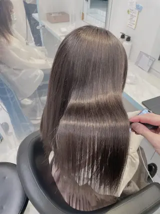 ミディアム 顔周りレイヤー/新宿 /モテ艶カラー/航介のヘアスタイル