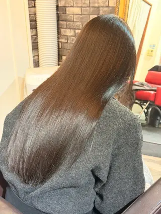 ロング 東心斎橋☆豆柴 🐾倶楽部のヘアスタイル