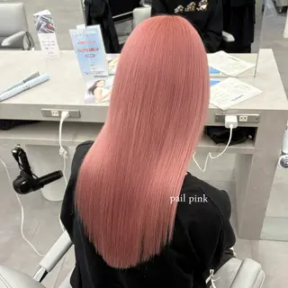 セミロング カラー 🎀ハイトーン🎀 ケアブリーチmikuのヘアスタイル