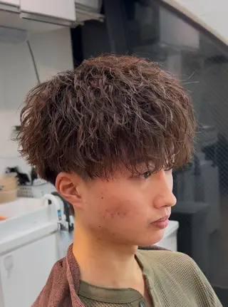 パーマ モテ髪/メンズカット 🤡KAITOのヘアスタイル