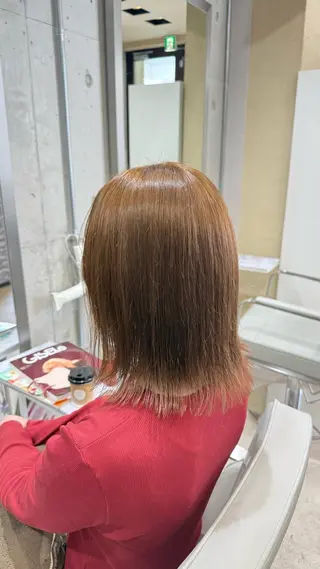 セミロング RUKA👱🏻 メンズカットパーマのヘアスタイル