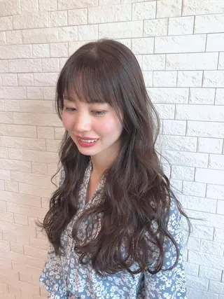 ロング 酒井 敬之のヘアスタイル