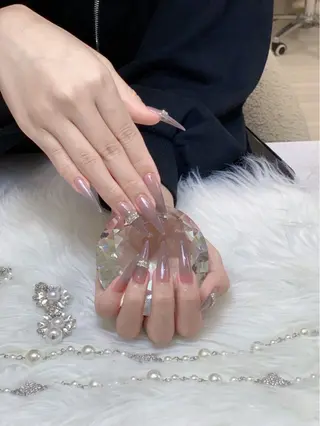 ネイル HANA 長さだしのネイルデザイン