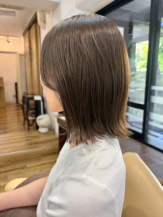 ミディアム ☘️ボブ、レイヤー お任せを♪☘️宇梶のヘアスタイル