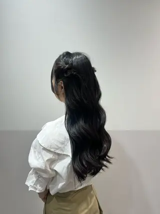 ロング 大宮レイヤーカット× 透明感カラー rioのヘアスタイル