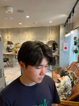ショート メンズ 🌀メンズパーマ🌀 🐏丸山祐宇🐏のヘアスタイル