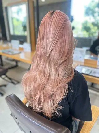 ロング カラー 💎透明感カラー💎 🌟佐藤壮也🌟のヘアスタイル