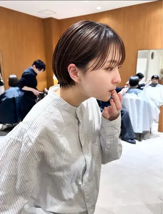 ショート 松村光留 /ショート/ウルフのヘアスタイル