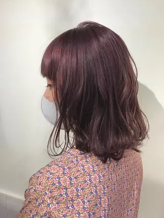 ミディアム 清水 ちひろ ✄トップスタイリストのヘアスタイル