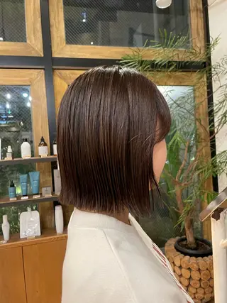 ショート 似合わせカラー/ 堀江美容室/レミ🎀のヘアスタイル