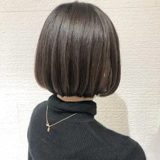 ショート カラー 似合わせ/レイヤー /ボブ/新谷のヘアスタイル