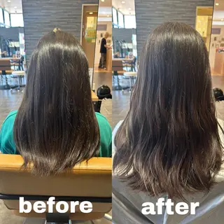 ロング 川野 柚奈のヘアスタイル