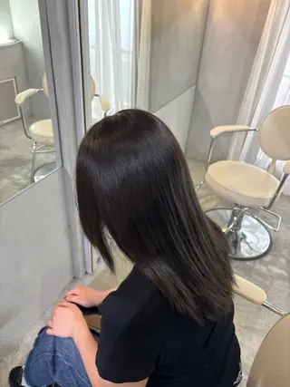カラー 松井 結愛/ ユアのヘアスタイル