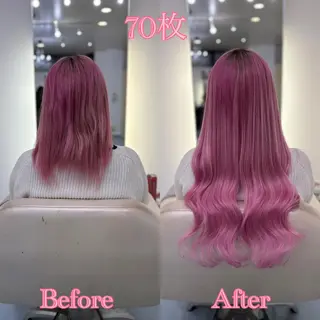 ロング シールエクステ ♡SAORI♡のヘアスタイル