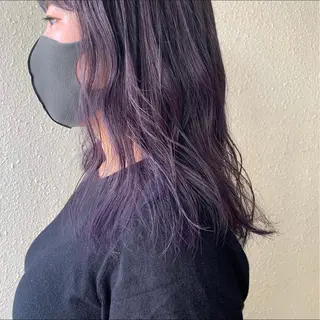 ミディアム kiyono ⭐︎ダブルカラーのヘアスタイル