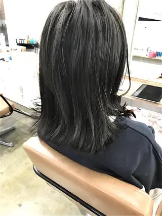 ミディアム カラー 💎髪質改善💎 デザイナーshinのヘアスタイル