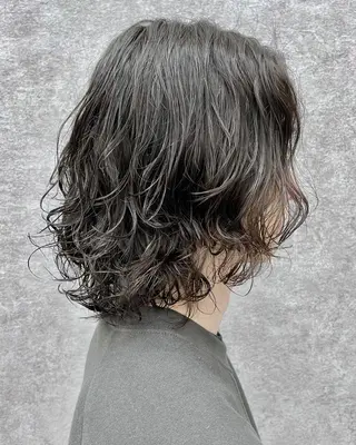 パーマ メンズ GLOP HOMME 店長 アオトのヘアスタイル