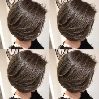 ショート カラー 井上 一平のヘアスタイル