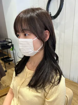 ロング 🫧顔周りカット 🫧樫村優香のヘアスタイル