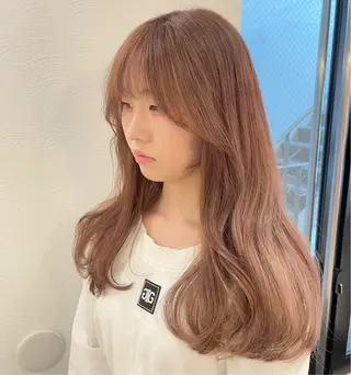 ロング カラー kana .のヘアスタイル
