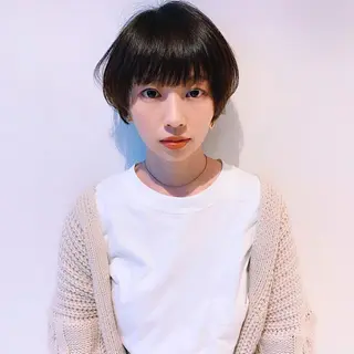 ショート カラー 中川 竜誠のヘアスタイル