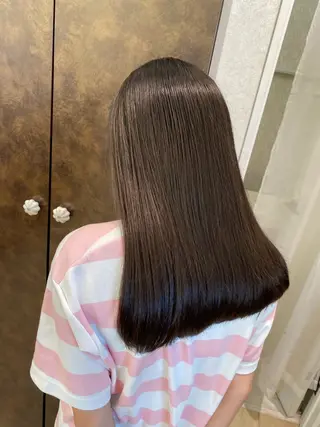 セミロング ママ美容師 Tsuchiyaのヘアスタイル