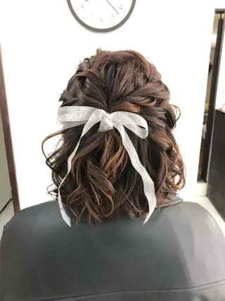ヘアアレンジ HempBeauty 浅野アサミのヘアスタイル