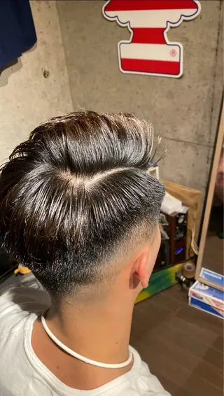 ショート メンズ 深田 勇獅郎のヘアスタイル