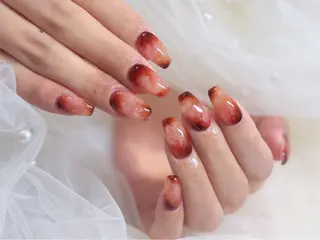 ネイル ワンホン韓国ちゅるん ネイル✨🎀AMIのネイルデザイン