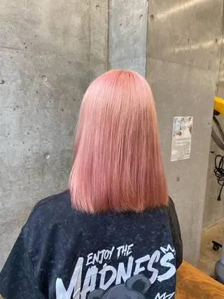 ミディアム カラー 🌈艶ハイトーン特化 🌈NOZOMUのヘアスタイル