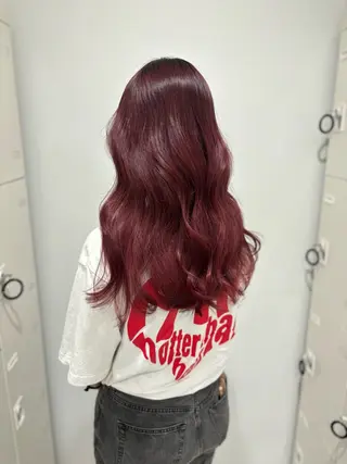 ロング カラー 韓流トレンドヘア 🎀RINAKO🎀のヘアスタイル