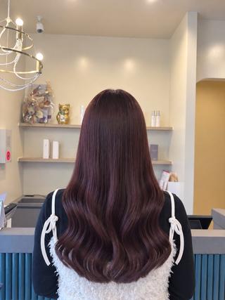 セミロング 鈴木 美由華/透明感/岡崎のヘアスタイル