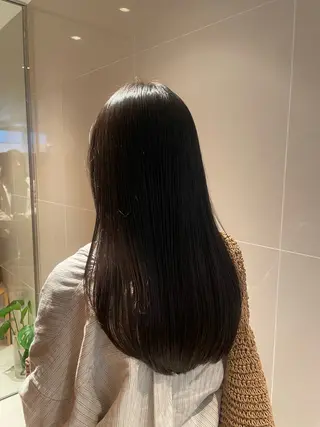 ロング カラー パーマ レイヤー/縮毛矯正 🪄chihiroのヘアスタイル